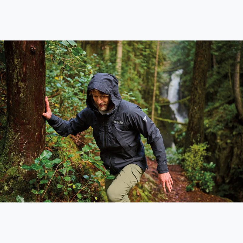 Columbia Northwest Explorer 3L Shell giacca softshell da uomo nero 13