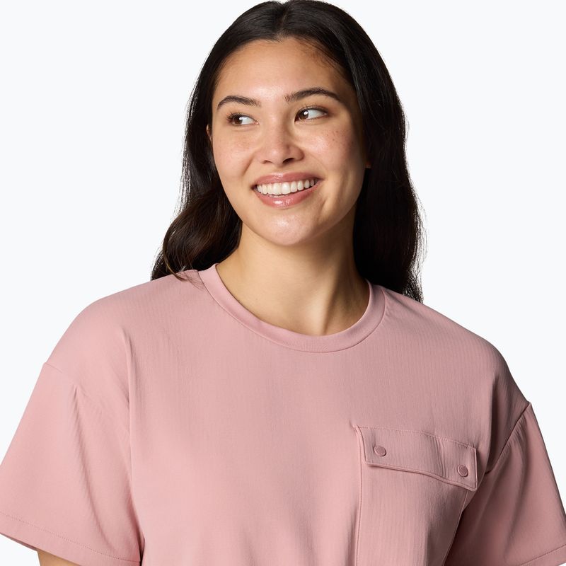 Maglietta Columbia da donna Granite Point Knit eraser rosa 5
