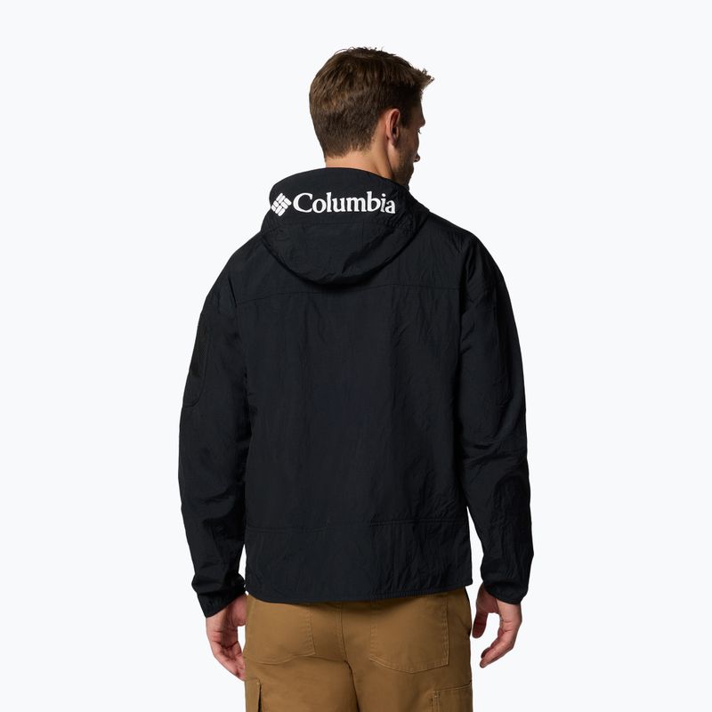 Giacca softshell Columbia Challenger II Windbreaker nera da uomo 2