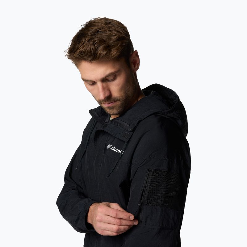 Giacca antivento da uomo Columbia Challenger II Windbreaker black 5