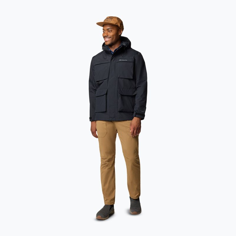 Giacca impermeabile da uomo Columbia Landroamer II nera 2
