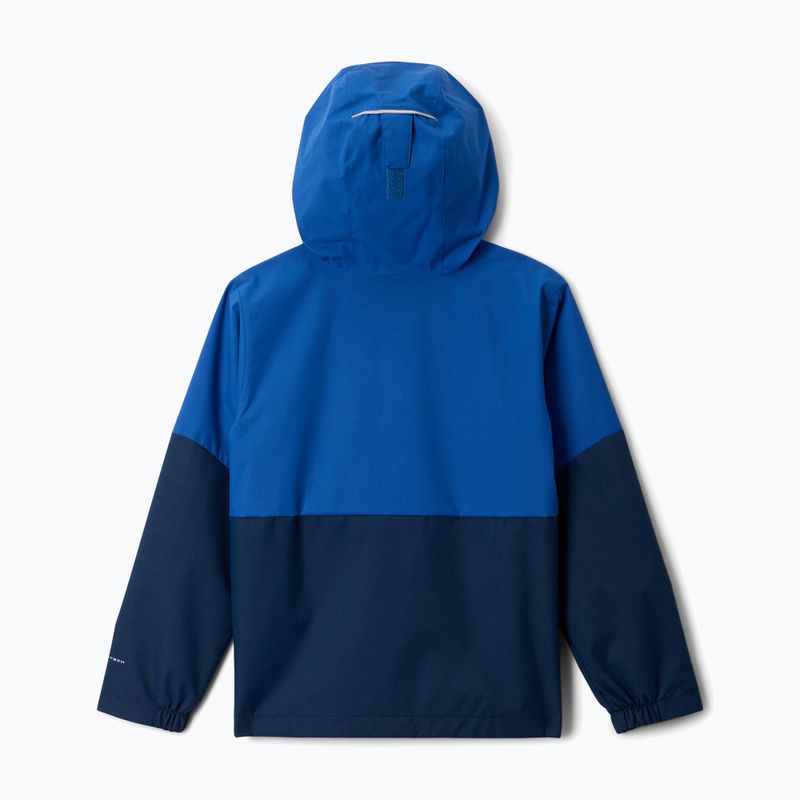 Giacca antipioggia per bambini Columbia Watertight II Jacket mountain blue/collegiate navy 2