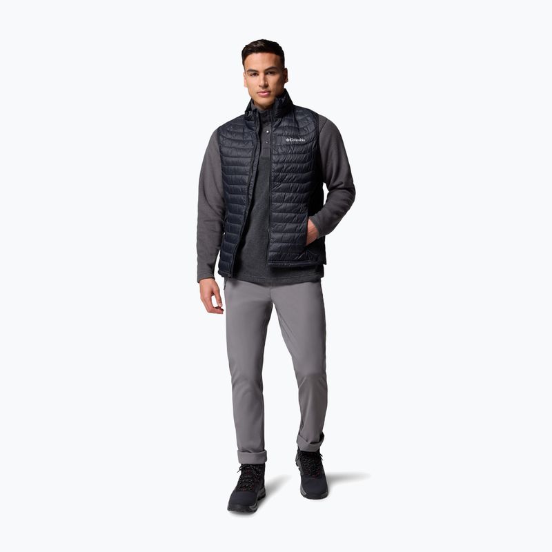 Gilet uomo Columbia Powder Pass Hybrid black 6