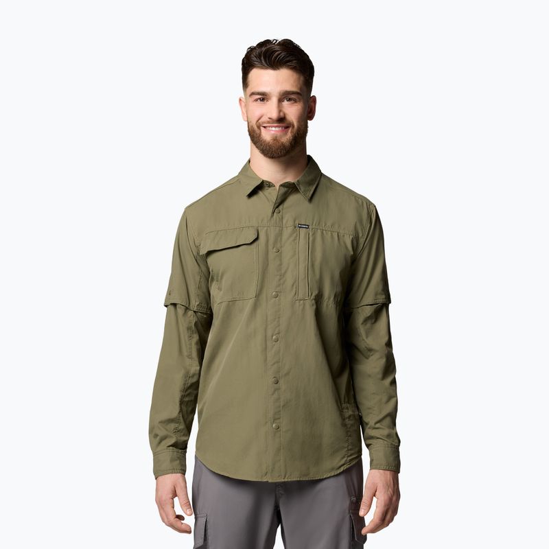 Camicia Columbia Skien Valley verde pietra da uomo