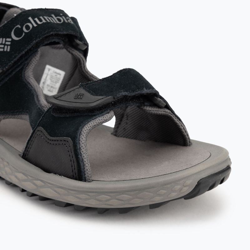 Columbia Uomo Konos Hiker 3-Strap sandali nero/grigio città 7