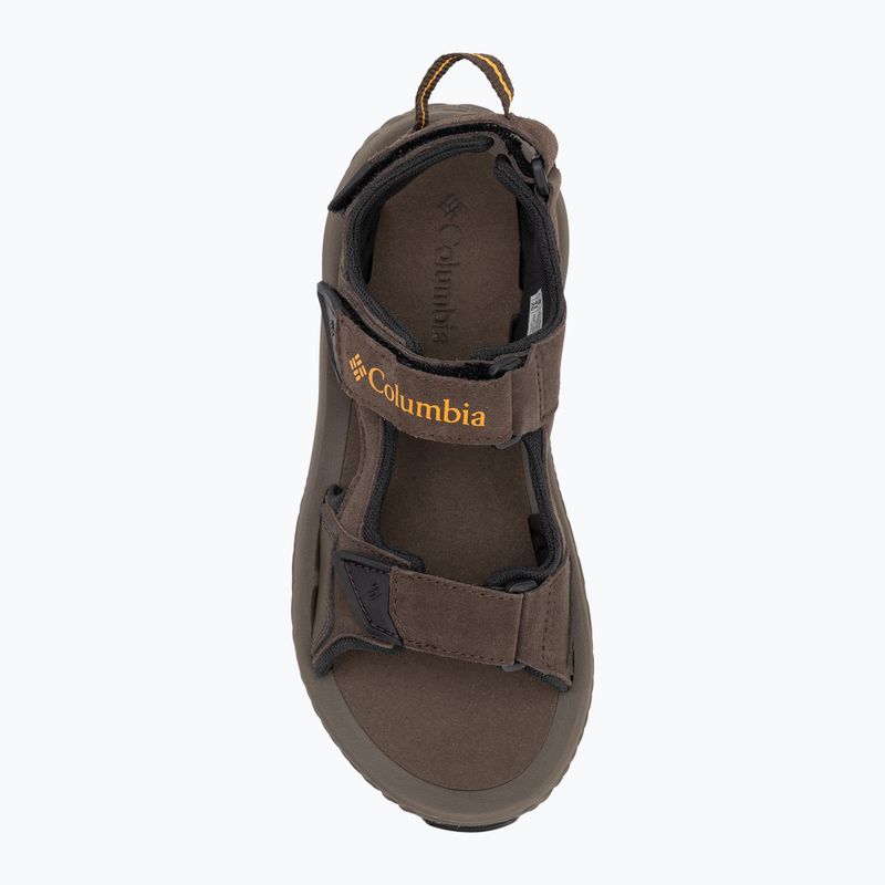 Sandali Columbia Konos Hiker 3-Strap da uomo in cordovan/fango 5