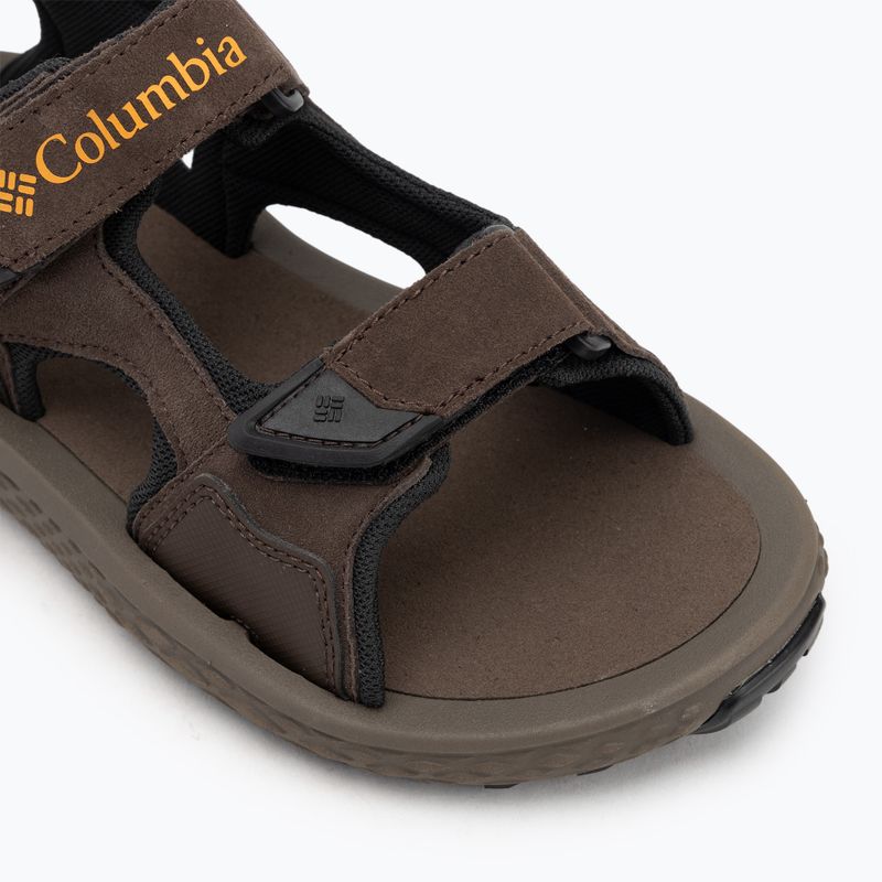 Sandali Columbia Konos Hiker 3-Strap da uomo in cordovan/fango 7