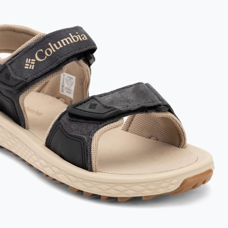 Columbia uomo Konos Hiker 2-Strap sandali squalo/fossile antico 7