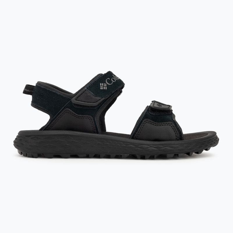 Columbia Uomo Konos Hiker 2-Strap sandali nero/grill 2