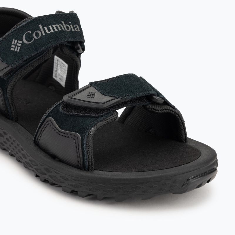 Columbia Uomo Konos Hiker 2-Strap sandali nero/grill 7