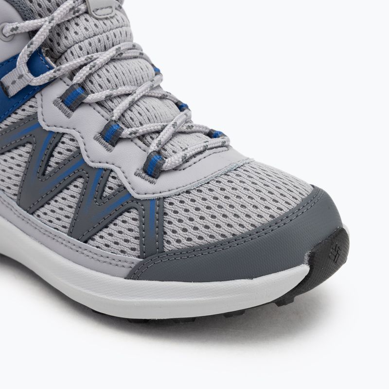 Columbia Youth Peakfreak Rush Mid Waterproof scarpe da trekking per bambini greymountain blue 7