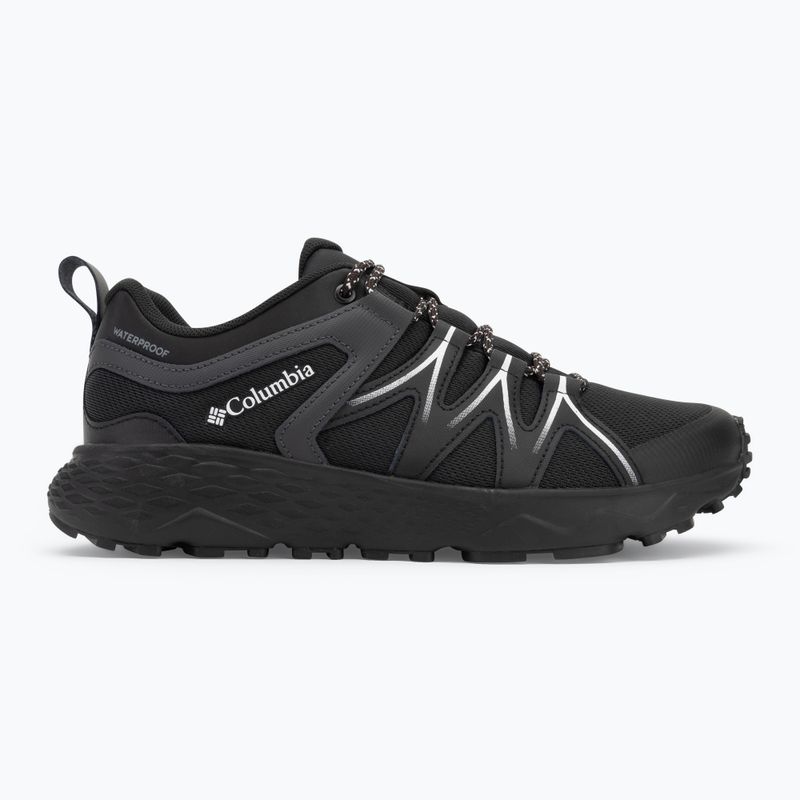 Columbia Peakfreak Roam Waterproof scarpe da trekking da uomo nero/grigio argento 2