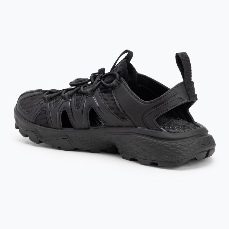 Columbia Peakfreak Rush nero/nero riflettente sandali da uomo 3