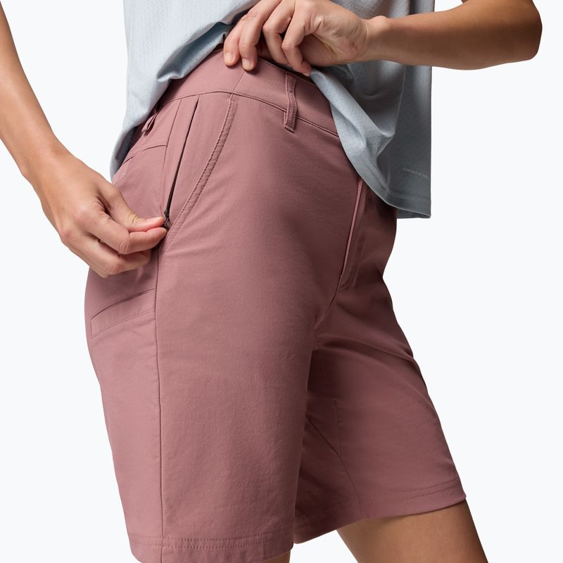 Pantaloncini da trekking Columbia Leslie Falls II da donna 6