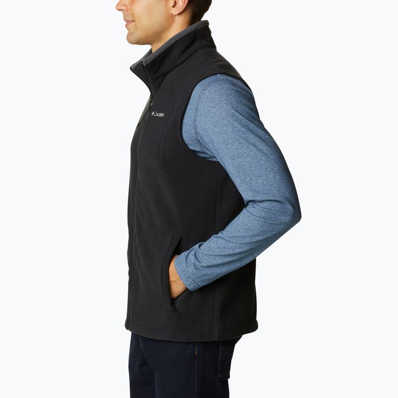 Giacca senza maniche Columbia Fast Trek Fleece nero uomo 3