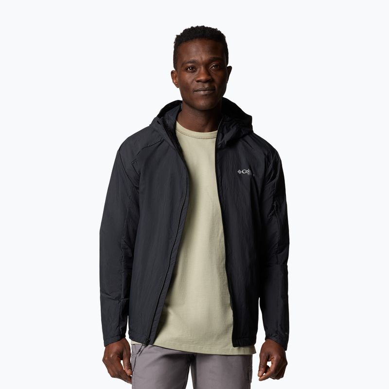 Giacca a vento Columbia Loop Trail II Uomo nero 5