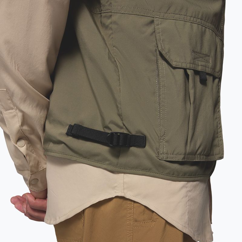 Gilet trekking da uomo Columbia Silver Ridge Utility stone green 6