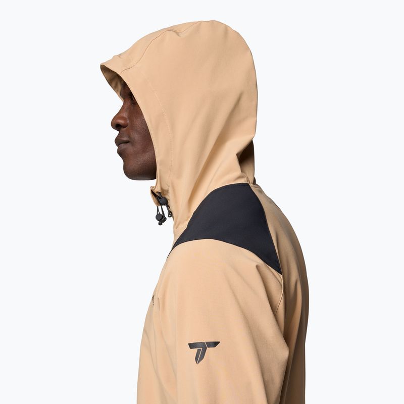 Giacca softshell da uomo Columbia Triple Canyon con cappuccio canone/nero 6