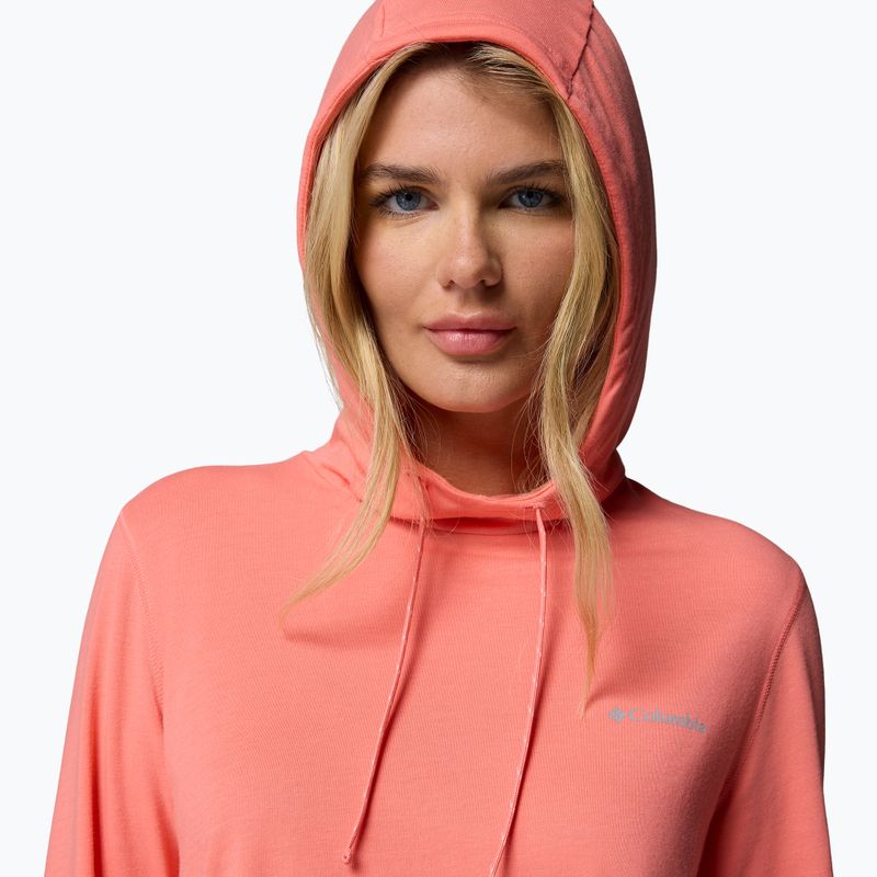 Felpa con cappuccio Columbia Sun Trek Donna alpenglow 5