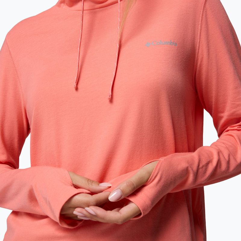 Felpa con cappuccio Columbia Sun Trek Donna alpenglow 6
