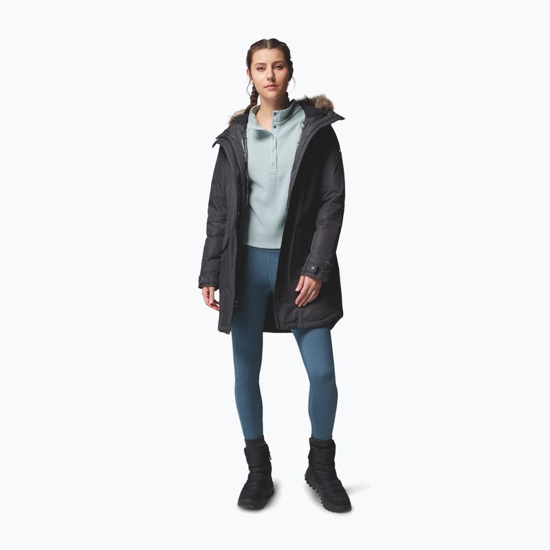 Cappotto imbottito da donna Columbia Suttle Mountain Long Insulated black 2