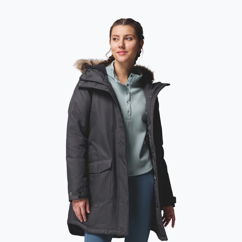 Cappotto imbottito da donna Columbia Suttle Mountain Long Insulated black 5