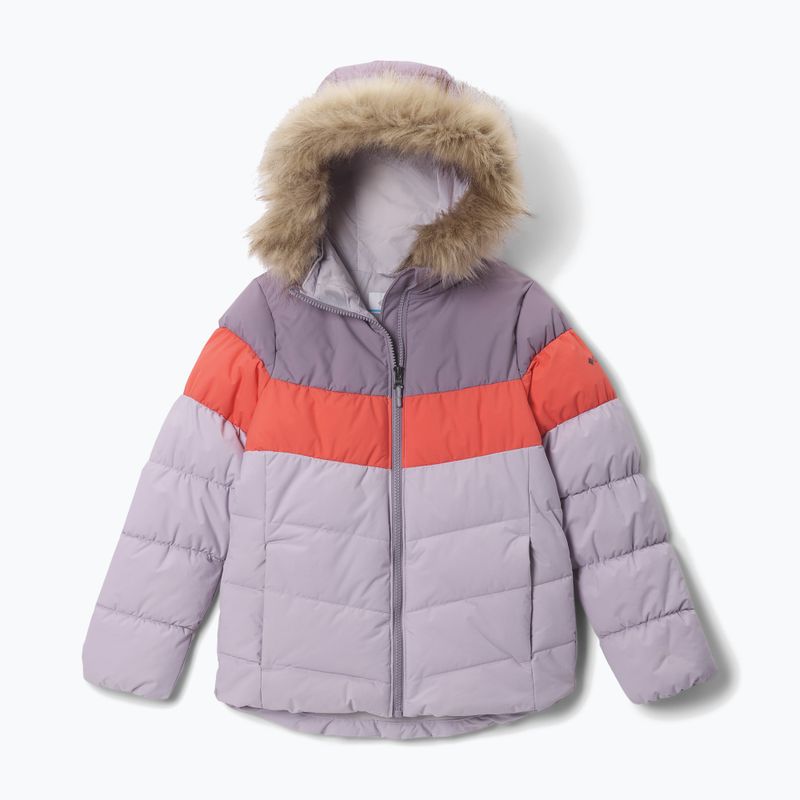 Giacca da sci bambino Columbia Arctic Blast III lavender pearl/zing/shale purple