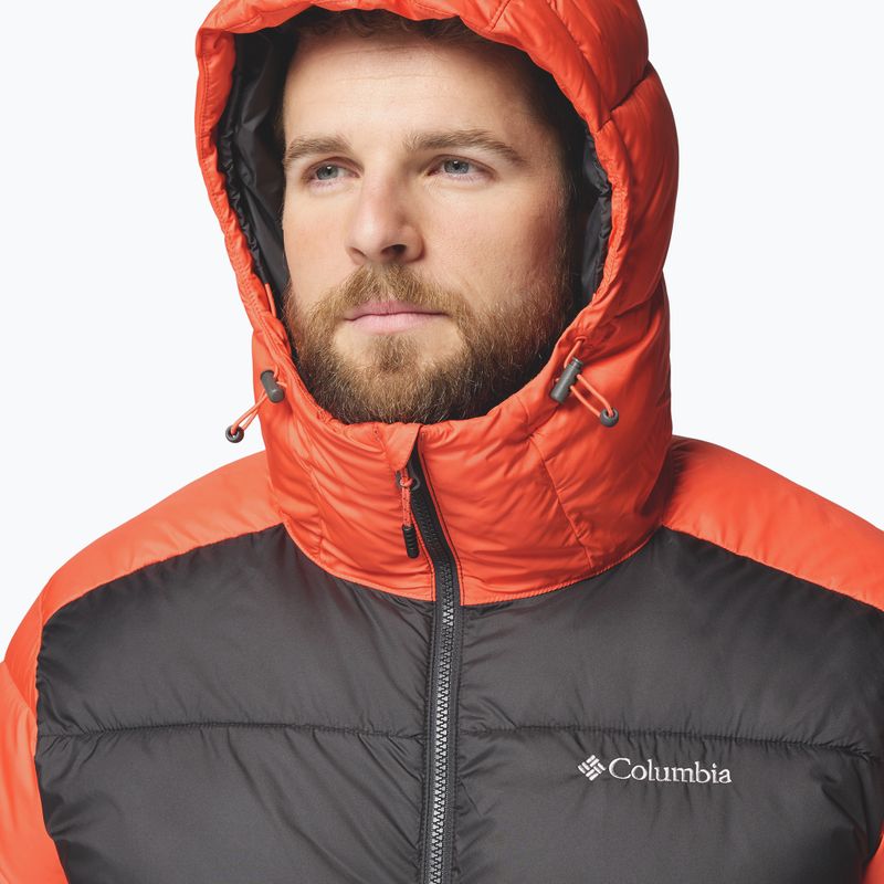 Giacca imbottita da uomo Columbia Pike Lake II Hooded zing/shark 6