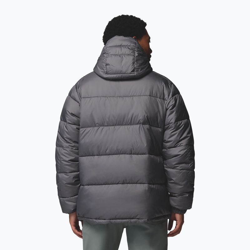 Giacca imbottita da uomo Columbia Pike Lake II Hooded City Grey 3