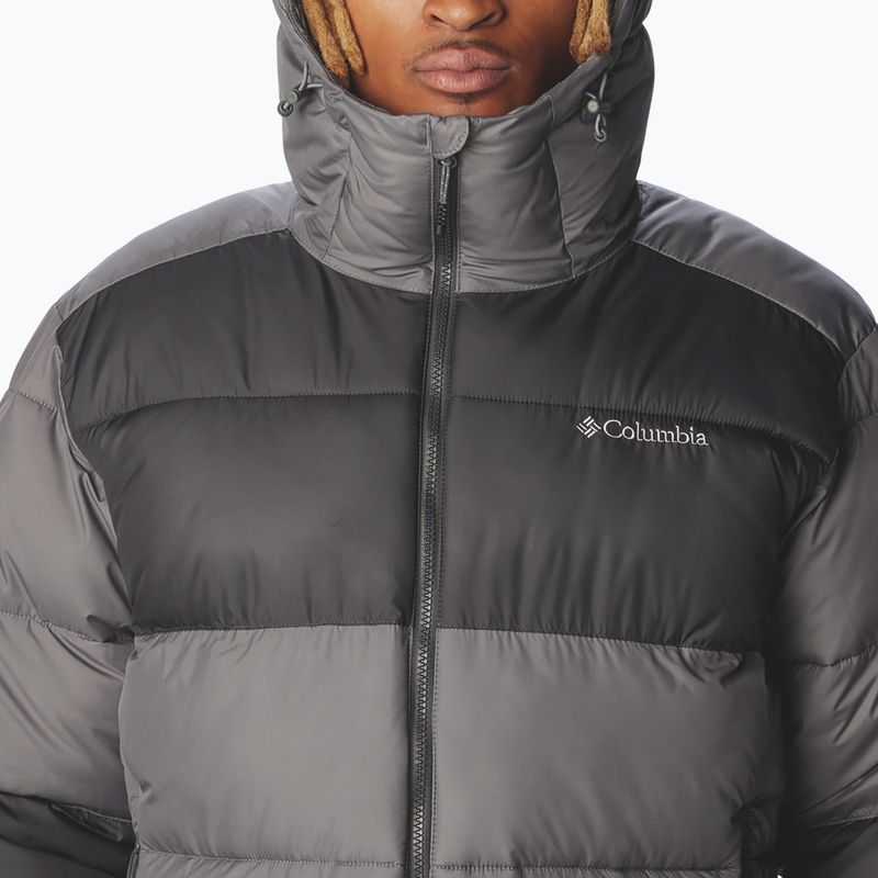 Giacca imbottita da uomo Columbia Pike Lake II Hooded City Grey 6