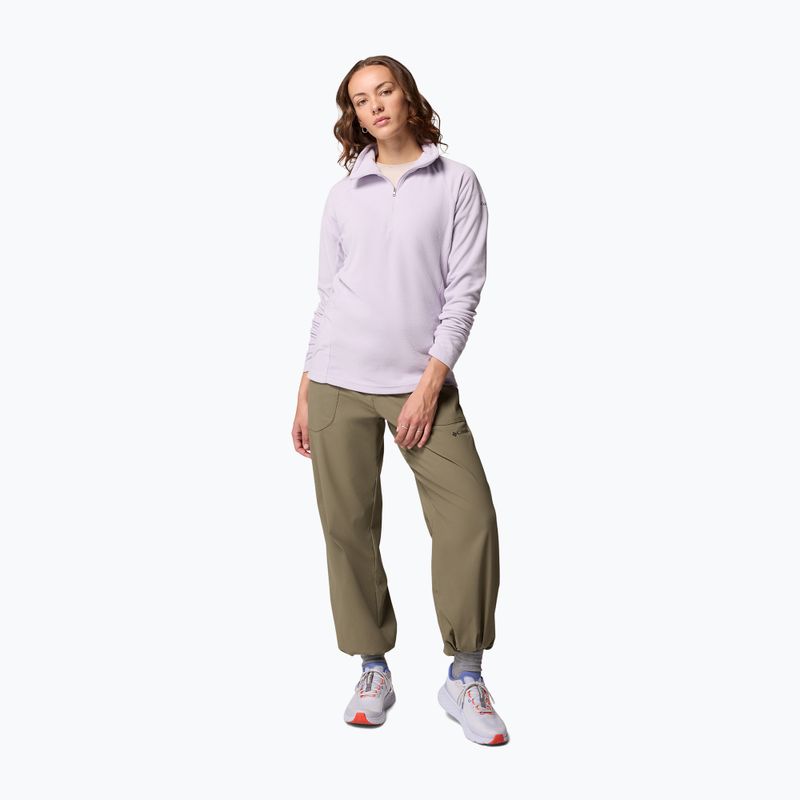Felpa in pile da donna Columbia Glacial IV 1/2 Zip lavender pearl 2
