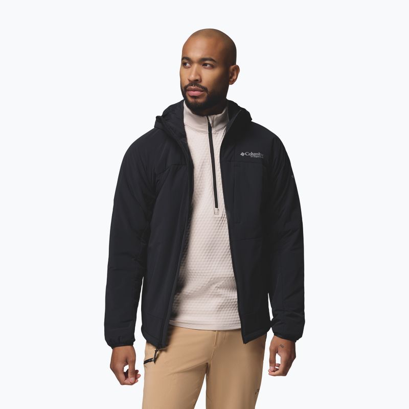 Giacca imbottita da uomo Columbia Silver Leaf Lite Hooded black 5