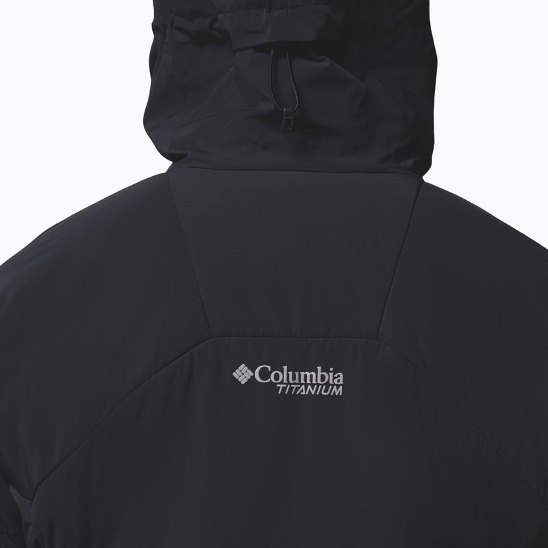 Giacca imbottita da uomo Columbia Silver Leaf Lite Hooded black 8