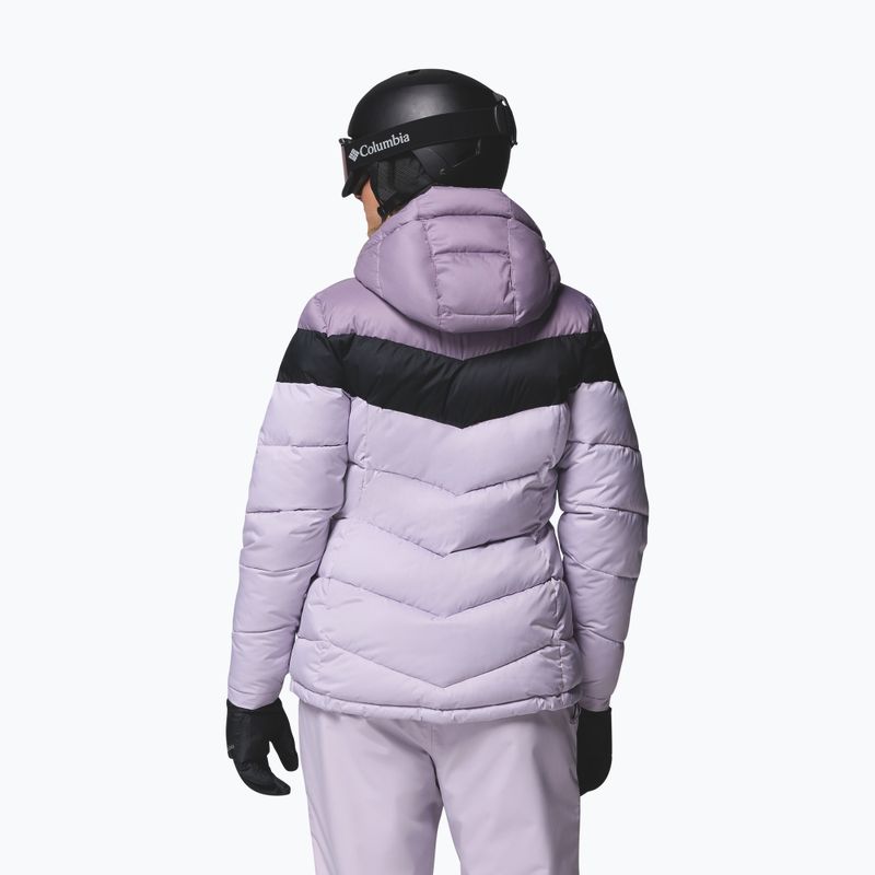 Giacca da sci donna Columbia Abbott Peak II Ins lavender pearl/shale purple/black 3