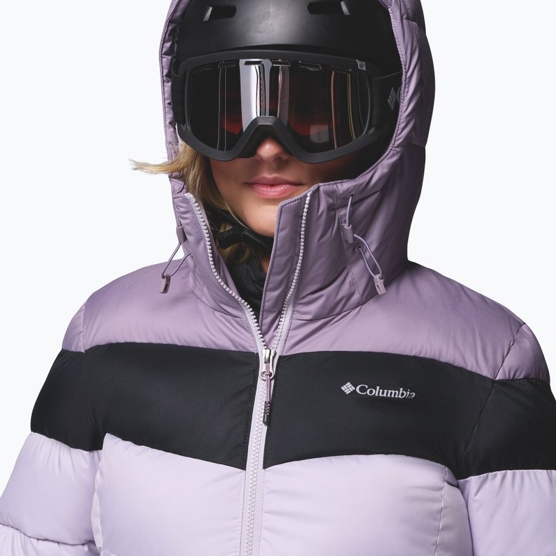 Giacca da sci donna Columbia Abbott Peak II Ins lavender pearl/shale purple/black 5