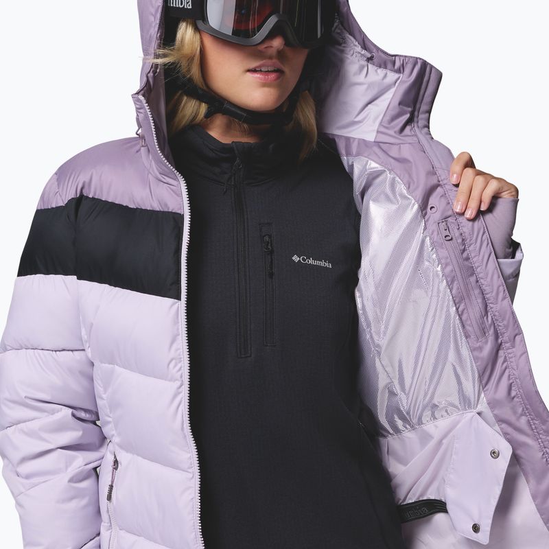 Giacca da sci donna Columbia Abbott Peak II Ins lavender pearl/shale purple/black 8