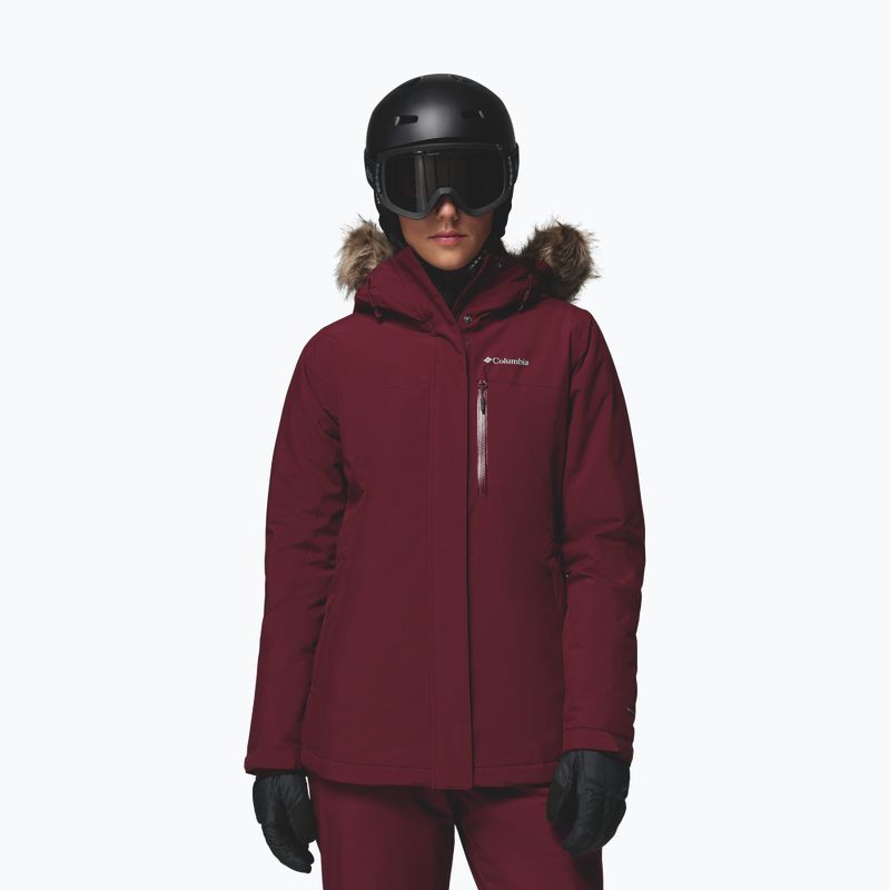 Giacca da sci da donna Columbia Ava Alpine II Ins rich wine