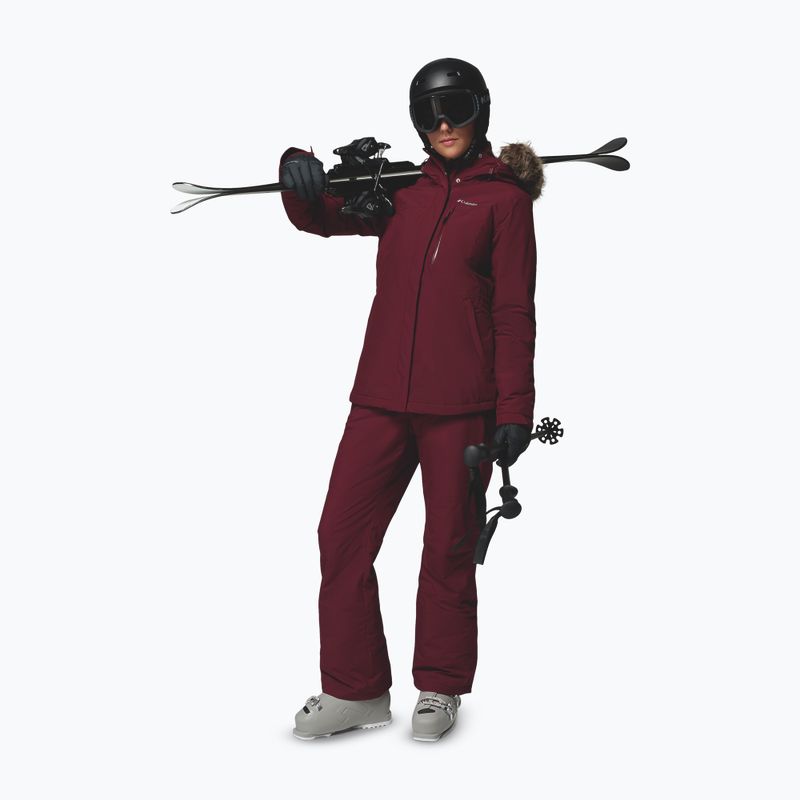 Giacca da sci da donna Columbia Ava Alpine II Ins rich wine 2
