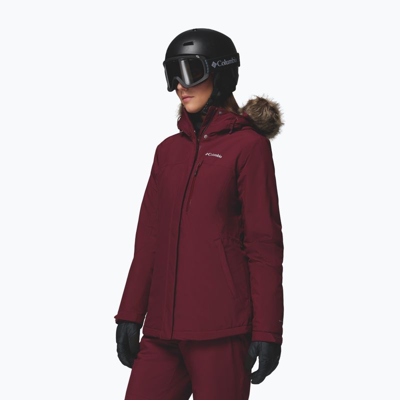 Giacca da sci da donna Columbia Ava Alpine II Ins rich wine 4