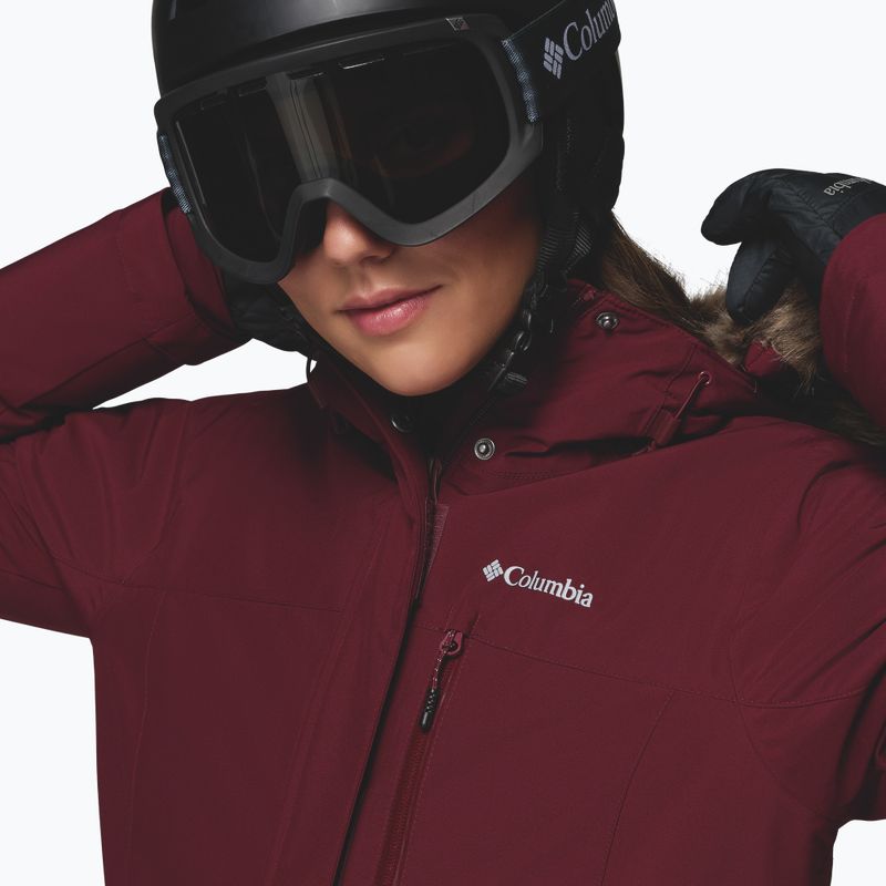 Giacca da sci da donna Columbia Ava Alpine II Ins rich wine 5