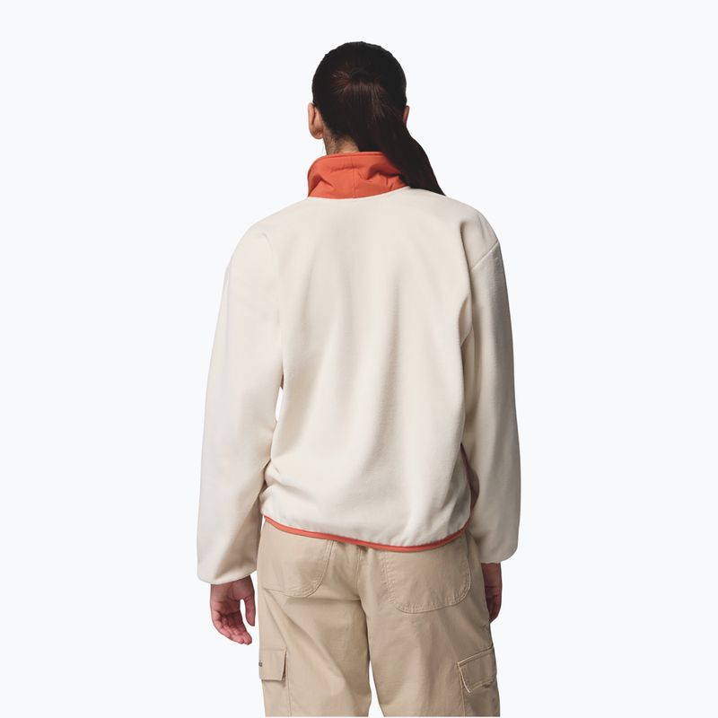 Pile da donna Columbia Sequoia Grove 1/2 Zip Fleece chalk/eraser pink/tuscan 3