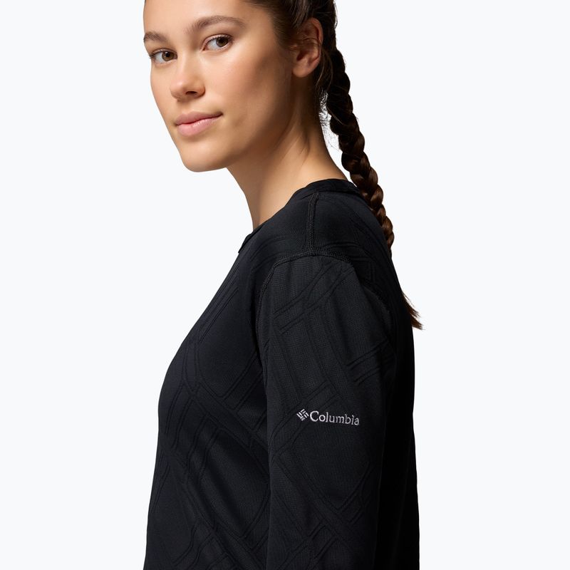 Maglia da trekking a maniche lunghe da donna Columbia Granite Point Crew black 6