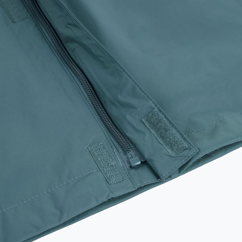 Felpa da trekking da uomo Columbia Triple Canyon Grid Fleece Full Zip II compass blue heather/black 4