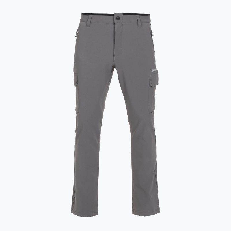 Pantaloni da trekking uomo Columbia Tech Trail Utility Winter city grey 11