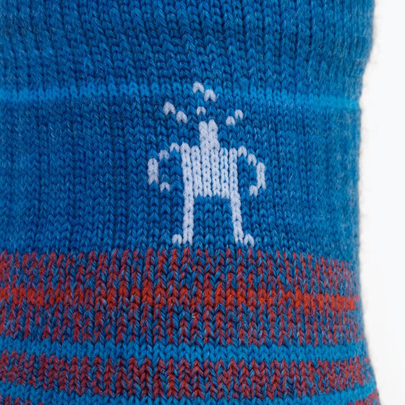 Smartwool Hike Light Cushion Calzini da trekking alla caviglia blu-arancio SW001611E18 3