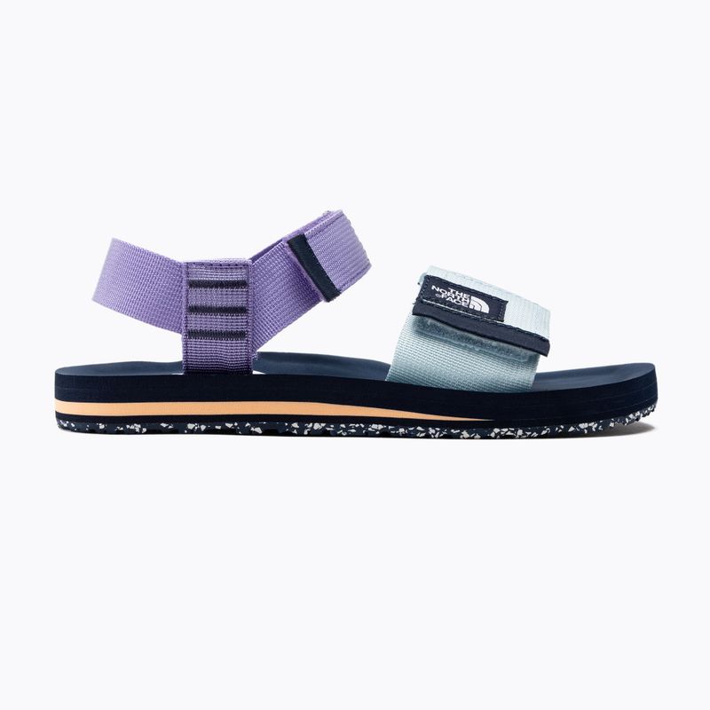 Sandali da trekking da donna The North Face Skeena Sandal beta blue/paisley purple 2