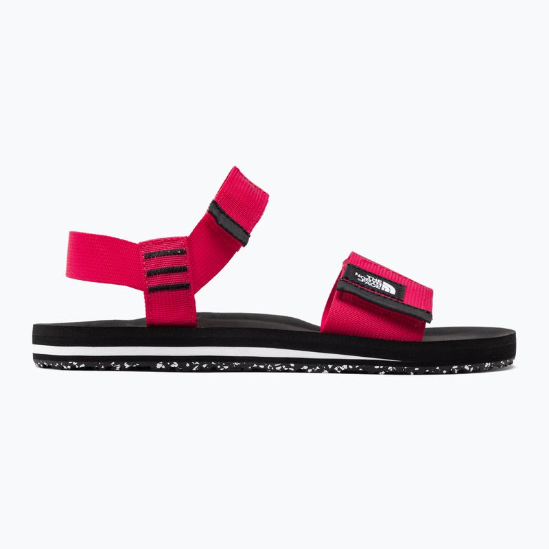 Sandali da trekking da uomo The North Face Skeena Sandal rosso/nero 2