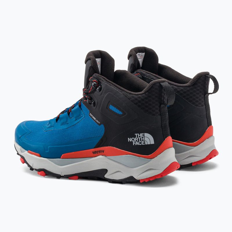 Scarponi da trekking da uomo The North Face Vectiv Exploris Mid Futurelight banff blue/nero 3