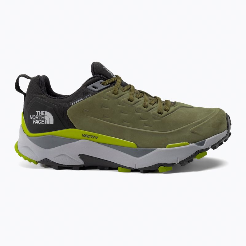 Stivali da trekking da uomo The North Face Vectiv Exploris Futurelight Leather lthr military olive/nero 2