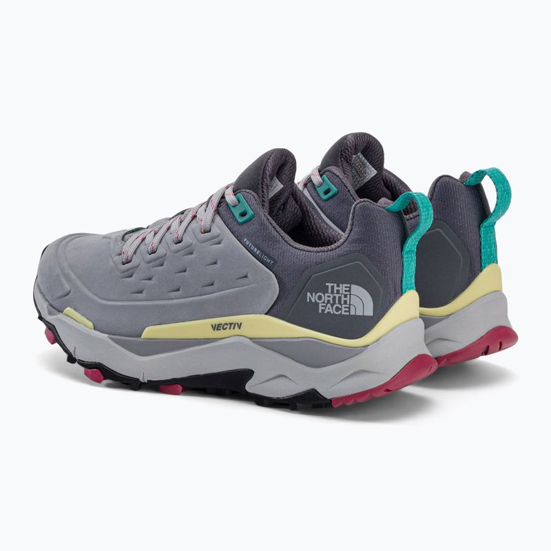 Stivali da trekking da donna The North Face Vectiv Exploris Futurelight Pelle grigio meld/grigio vanadis 3
